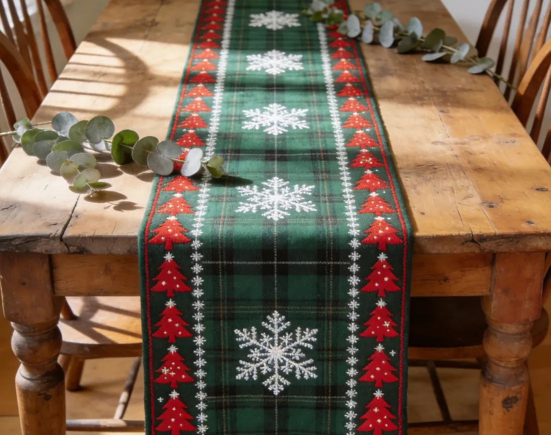 CedarChuckle festive table runner product